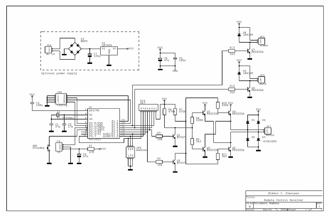 Remote Control - Circuit